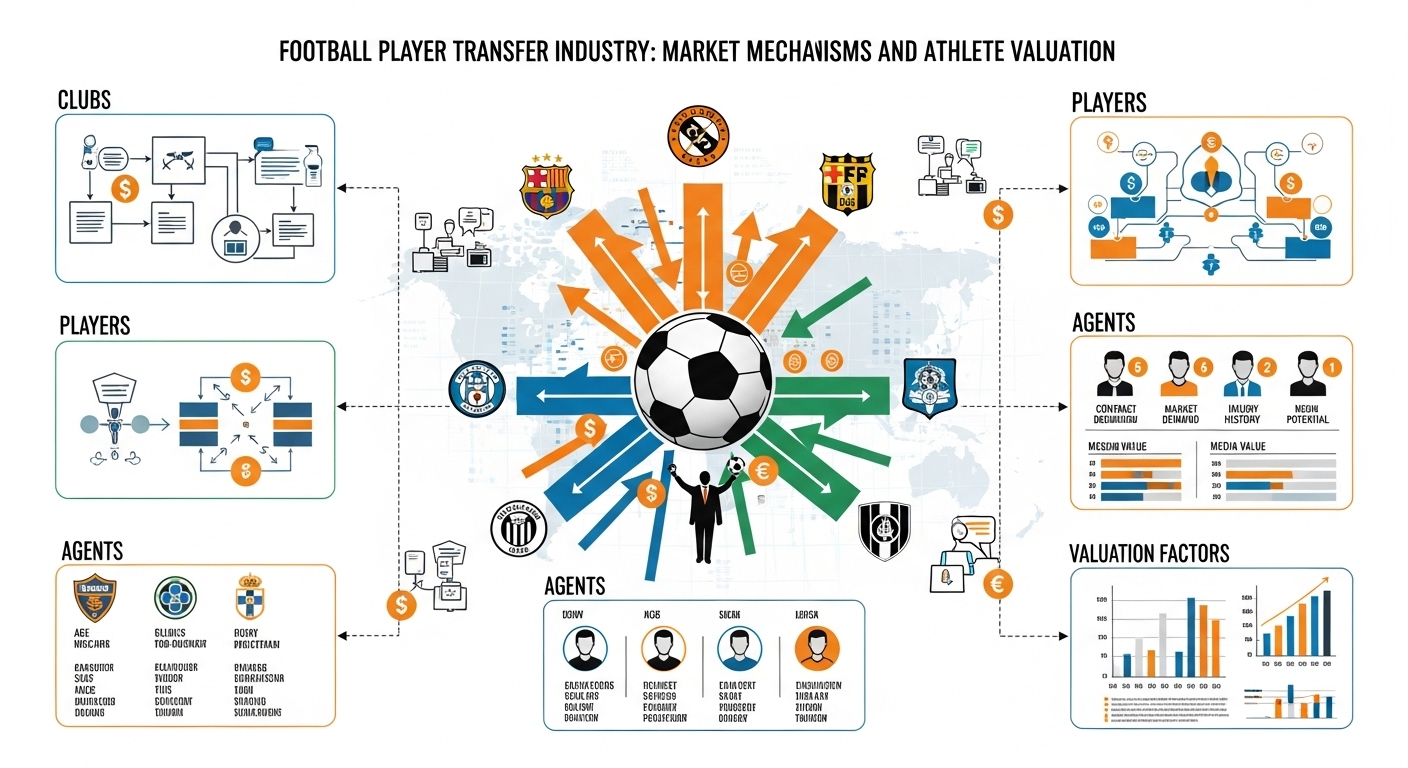 Industri Transfer Pemain Sepak Bola: Mekanisme Pasar dan Valuasi Atlet