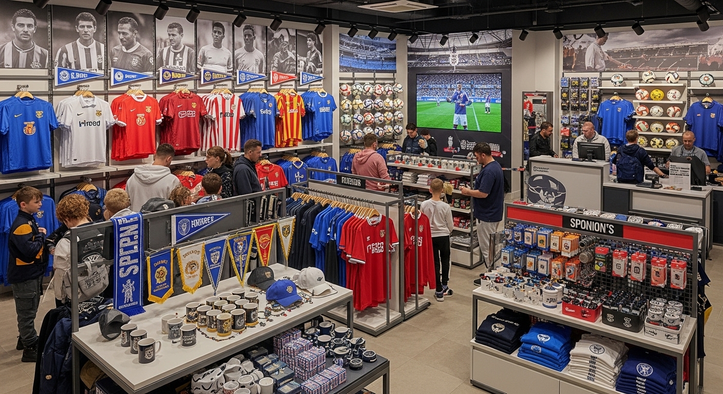 Industri Merchandising Klub Sepak Bola: Dari Jersey hingga Ekosistem Retail